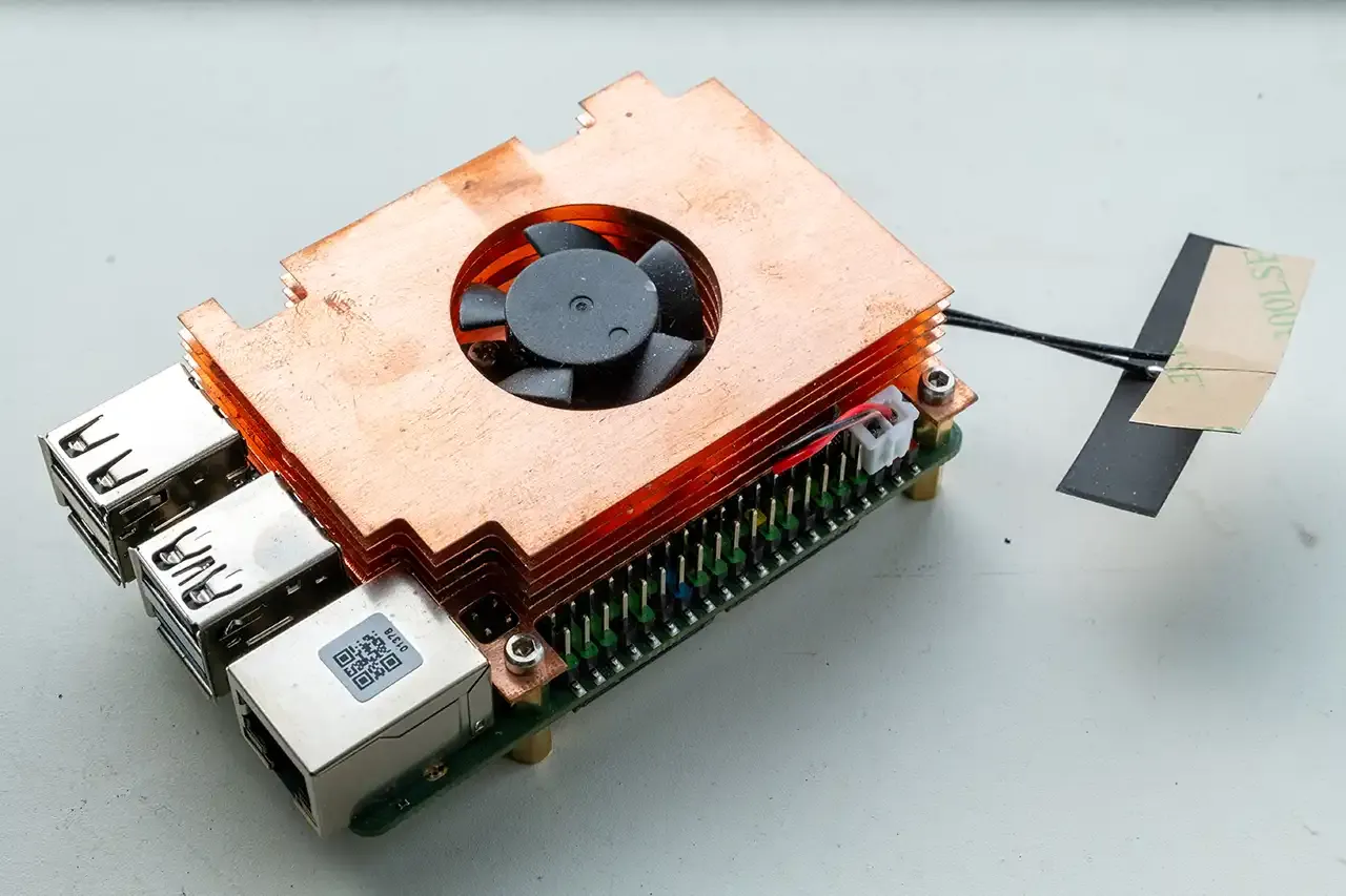 The Radxa Q6A selected for higher-level compute